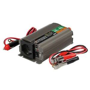 300W Power Inverter, 12V DC to 220V AC, with USB port and cigarette lighter plug - Car inverter