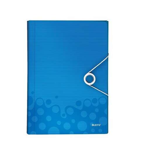Leitz Wow A4 blue accordion folder