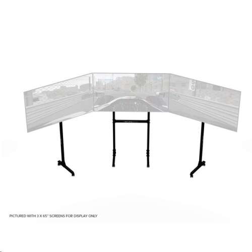 Next Level Racing Einzelmonitorständer für 3x 32-65 Zoll Monitore, Simulator-Displayständer