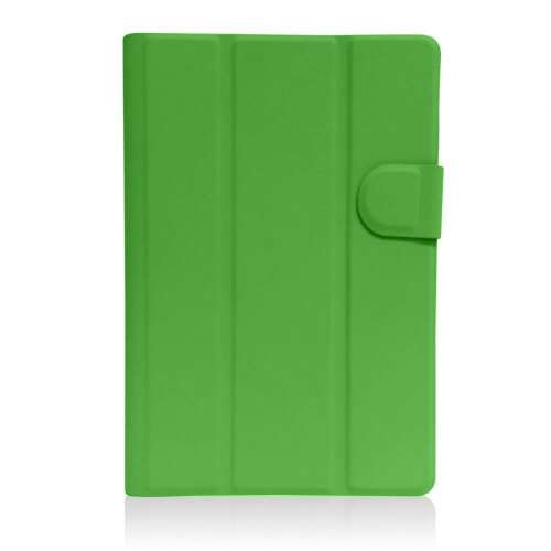 Zöld Cellect Etui 8 hüvelykes univerzális tablet tok, elülső nézet - Cellect
