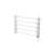 Somogyi Home FTW 4 heated towel rail, white, 5 bars