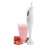 Somogyi HG BM 12 white hand blender with strawberry milkshake