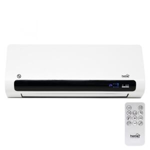 Home by Somogyi FKF 65221 Wall Mounted Fan Heater with Remote - Home by Somogyi