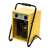 Home by Somogyi FK50 portable fan heater, yellow and black