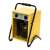 Home by Somogyi FK50 portable fan heater, yellow and black