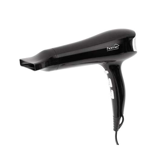 Home by Somogyi HG HSZ 22 Haartrockner, schwarz, 2200W, 3 Heizstufen, 2 Geschwindigkeitsstufen, Kaltluftfunktion, Konzentrierdüse