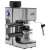 Home by Somogyi HG PR 14 Espresso Coffee Maker, silver, 4 cups