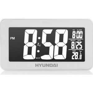 Hyundai AC321W Digital Alarm Clock with Date and Temperature Display - Interior design