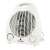Hyundai H501 electric fan heater, white, front view
