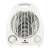 Hyundai H501 electric fan heater, white, front view