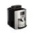 Krups EA815E70 silver and black automatic coffee machine angled view