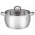 Lamart Fazék 6L stainless steel stock pot with glass lid