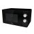 Gorenje MO20E1B black microwave oven angled view