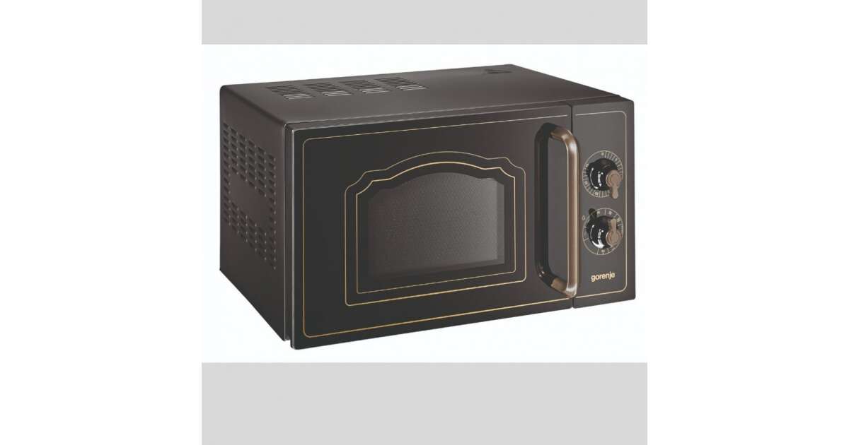 Gorenje MO4250CLB Mikrohullámú sütő, 20L, 700W, 5 fokozat, Grill, 360 ...