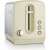 Gorenje T1100CLI 2-slice toaster in beige with stainless steel accents