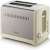 Gorenje T1100CLI 2-slice toaster in beige with stainless steel accents
