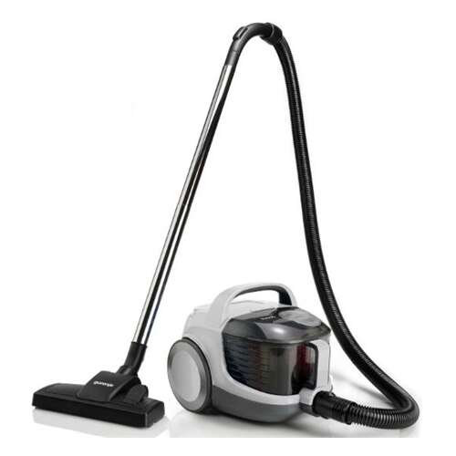 Gorenje VCEA01GACWCY bagless vacuum cleaner, white and black