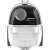 Gorenje VCEA01GACWCY bagless vacuum cleaner, white and black, front view