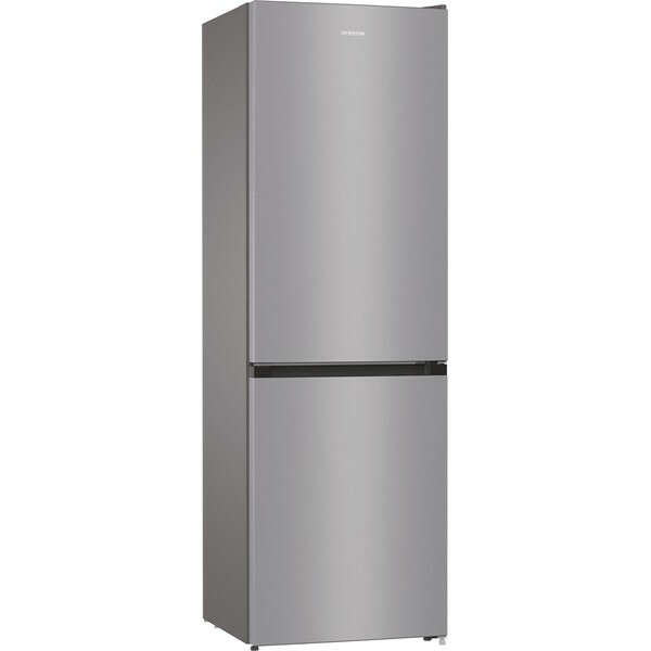 Gorenje RK6191ES4 Kombinált hűtőszekrény, 320L, M: 185 cm, F energiaosztály, Inox