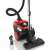 Gorenje VCEB11CXRII red vacuum cleaner with telescopic tube, floor nozzle and crevice tool