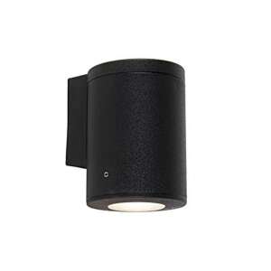 Fumagalli FRANCA 90 1L LED lampă de perete exterioară, neagră - Lămpi de perete pentru exterior