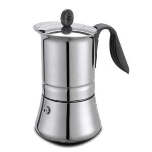 Gat 113204 Lady 4-cup stainless steel stovetop espresso maker - Stovetop espresso maker