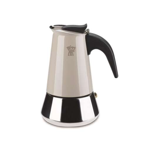 Ghidini Steelexpress 2-person stovetop espresso maker, gray