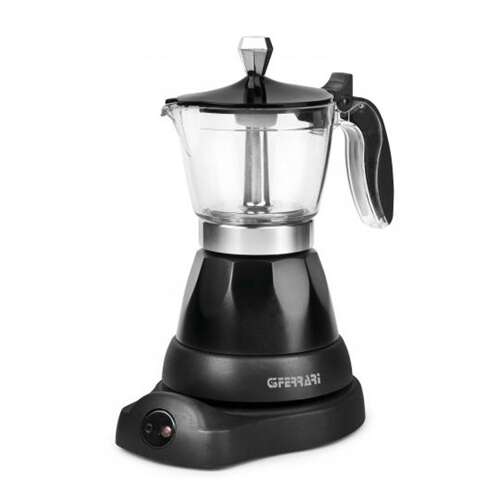 G3 Ferrari G10028 Electric Stovetop Espresso Maker, Black