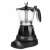 G3 Ferrari G10028 Electric Stovetop Espresso Maker, Black