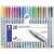 Staedtler Triplus Fineliner 0.3mm 20 Colors Set, assorted colors, fine point pens, drawing pens, art supplies, stationery