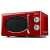 Girmi FM21RED red retro microwave oven with grill function