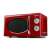 Girmi FM21RED red retro microwave oven with grill function