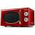 Girmi FM21RED red retro microwave oven with grill function