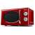 Girmi FM21RED red retro microwave oven with grill function