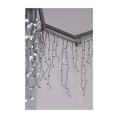 EMOS LED Christmas icicle lights, 3.6m, cool white