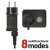 EMOS 3.6m LED icicle lights plug with 8 modes