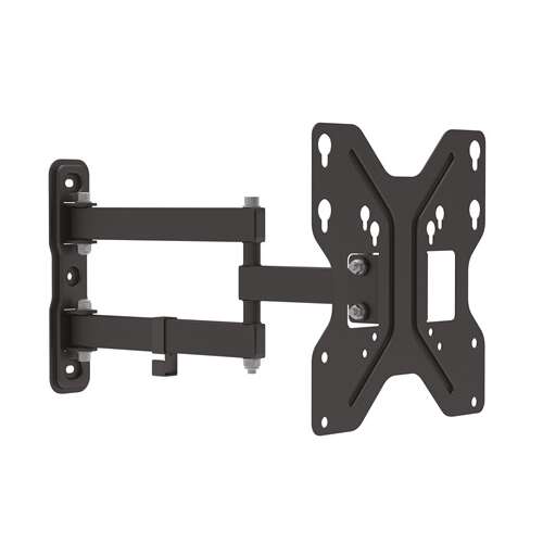 Gogen Uchwyt ścienny do telewizora dla ekranów 23-42 cali, obrotowy i pochylany, czarny