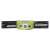 Emos CREE LED rechargeable headlamp, green, close-up of the light