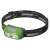 Emos CREE LED rechargeable headlamp, green, worn on the head