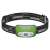 Emos CREE LED rechargeable headlamp, green, worn on the head