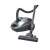 Hauser VC2800 bagged vacuum cleaner, grey, with floor nozzle