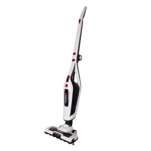 Hauser CV805 Akku-Staubsauger 2-in-1, Weiß-Schwarz