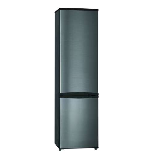 Hausmeister HM3193 alulfagyasztós hűtőszekrény inox kivitelben