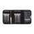 Hama Mini screwdriver set with 12 interchangeable bits in a black leather case