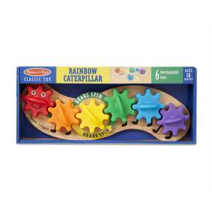 M&D fa készségfejlesztő Játék - Fogaskerekű hernyó