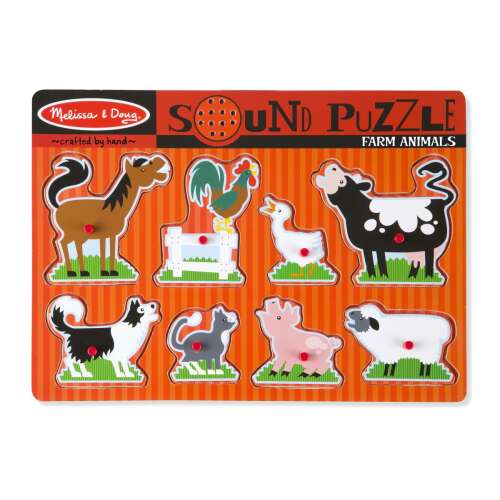 M&D hangos Puzzle - Farm állatai 31798493