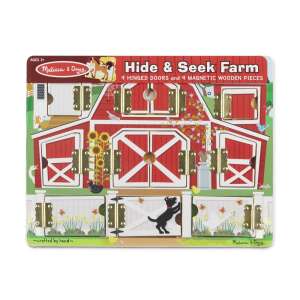 Melissa &amp; Doug Hölzernes Geschicklichkeitsspielzeug, magnetisches Versteckhaus