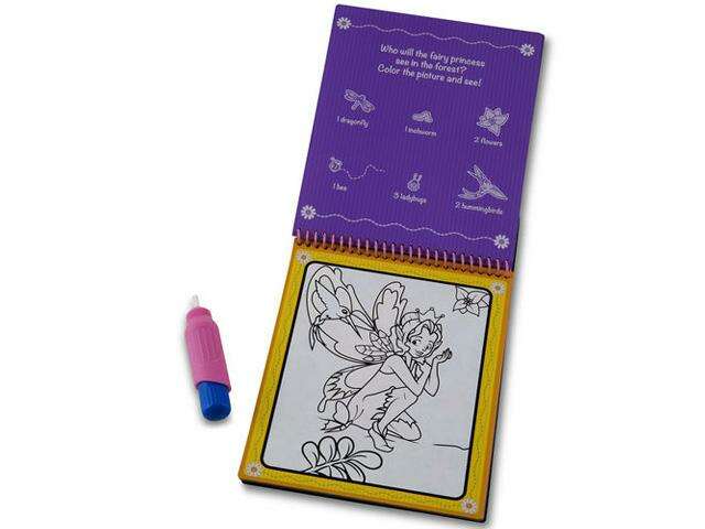 M&D Kreatív játék Rajzolás vízzel -Tündérek