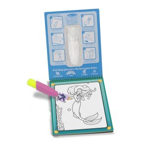 Melissa & Doug Water Wow! Приказен воден блок - Русалка оцветяване с вода - Melissa & Doug