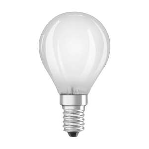 Osram BASE LED fényforrás E14 4W kisgömb 2700K matt üveg (3db) (4058075819399) 66070695 